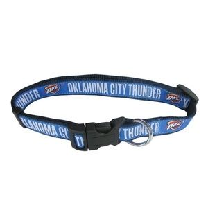 Oklahoma City Thunder NBA Dog Pet Collar